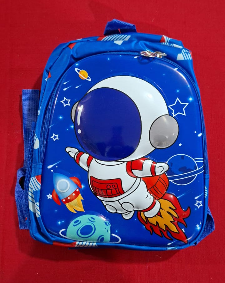 SB001 - 30 cm 3D school bag astronaut design