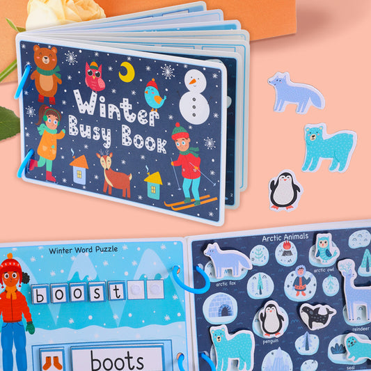 A016 - Winter busy book