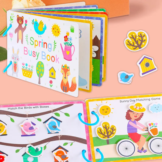 A012 - Spring busy book