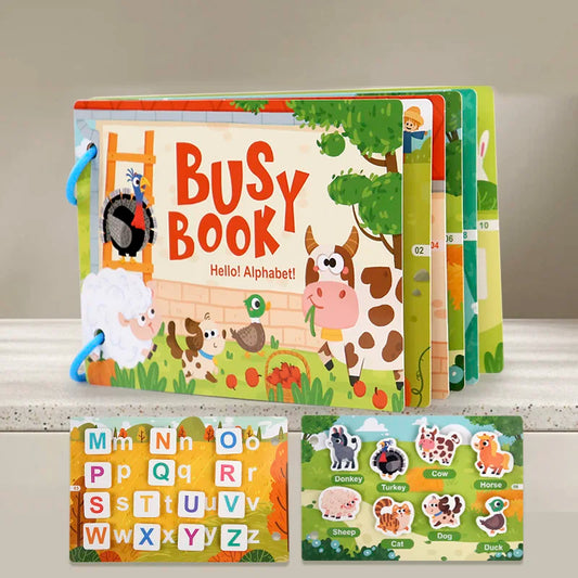 A393 - Hello alphabet - busy book