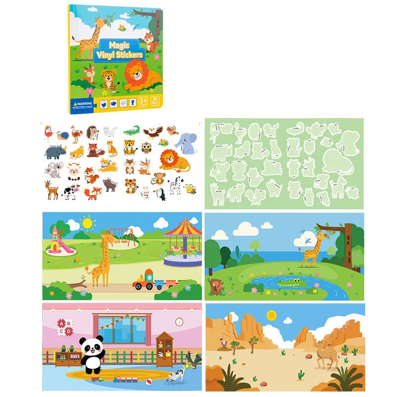 A043 - Magic Vinyl Stickers