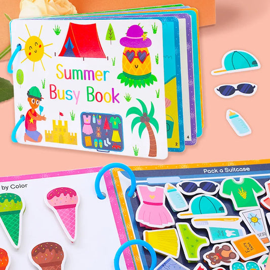 A013 - Summer busy book