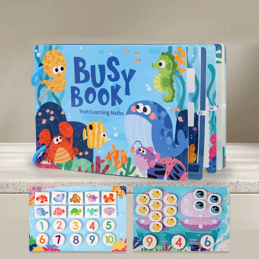 A394 - Learning math - busy book