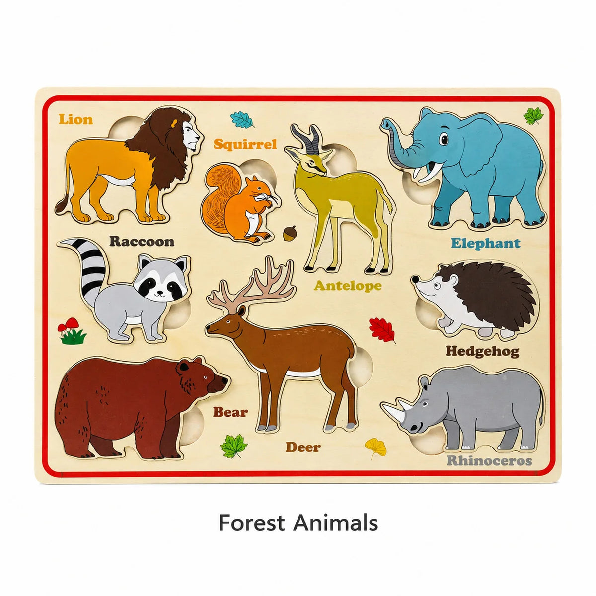 P021 - Wooden Puzzle Board