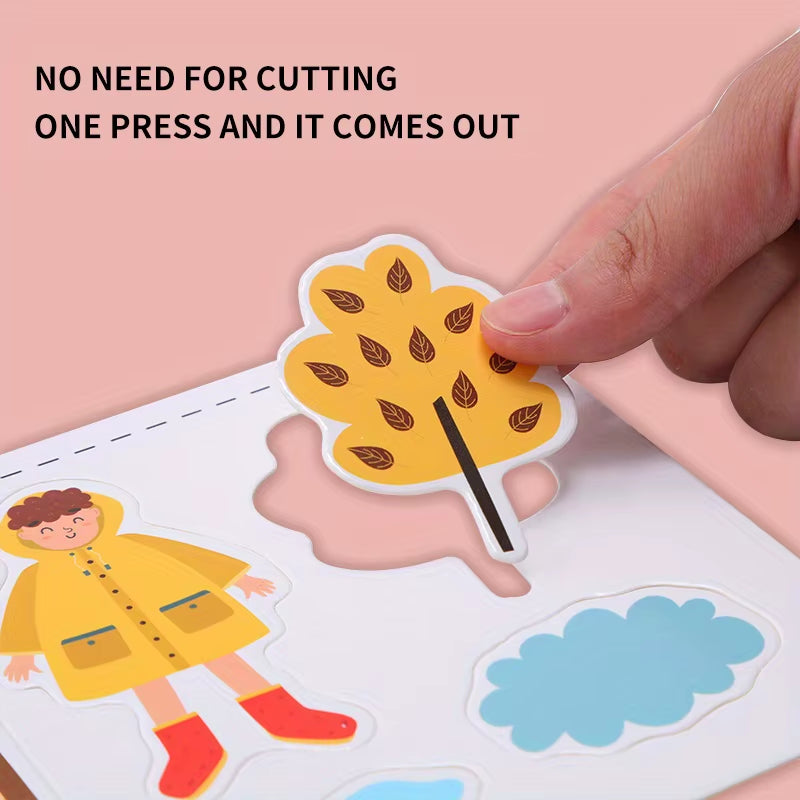 A016 - Winter busy book