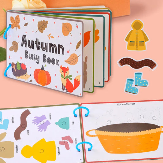A015 - Autumn busy book