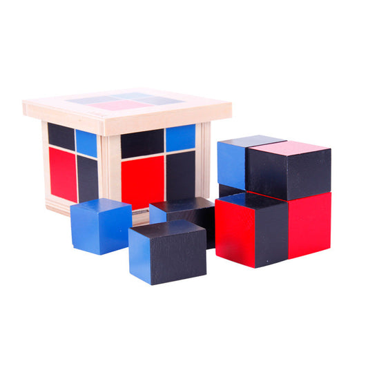 Mo057 - Montessori Binomial Cube