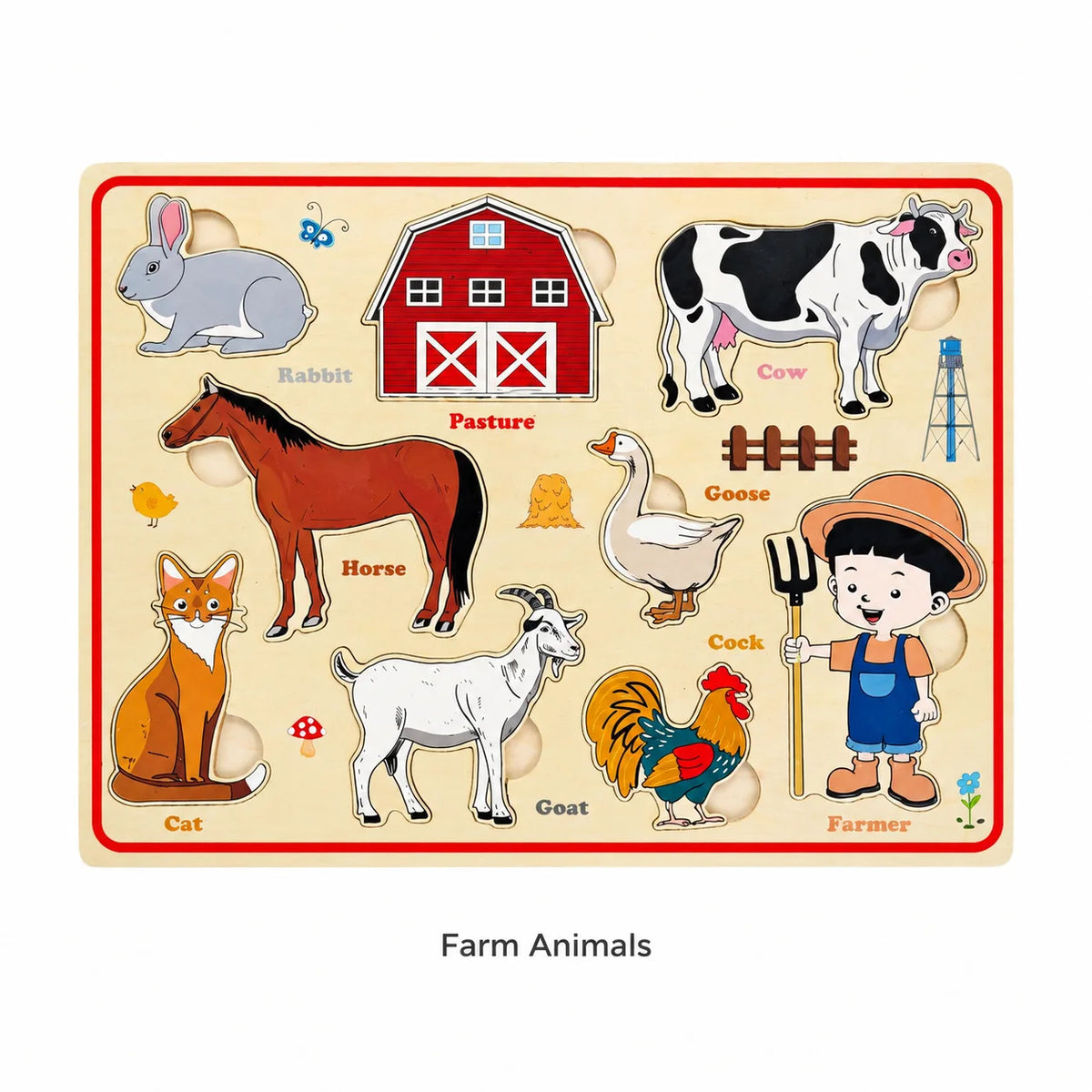 P021 - Wooden Puzzle Board