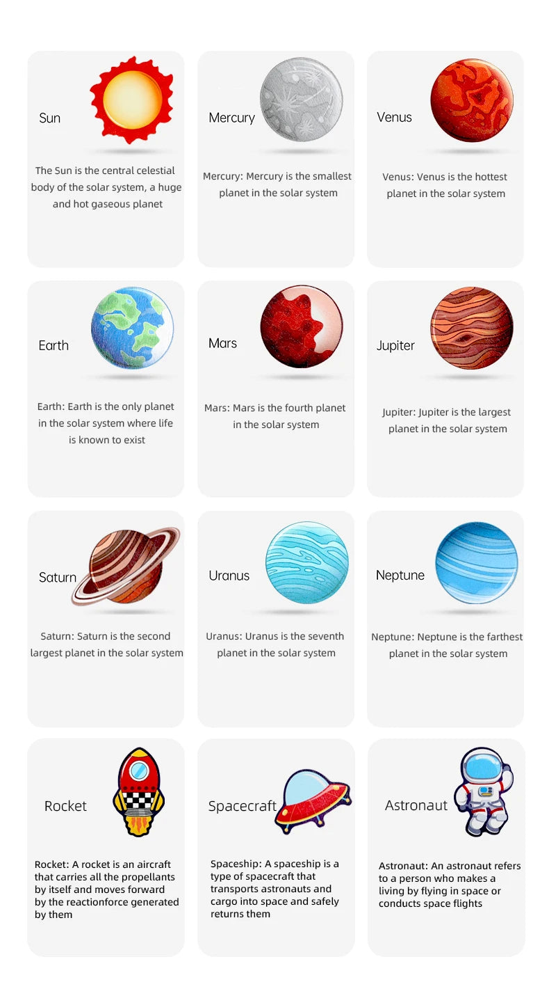 P002 - Solar system puzzle