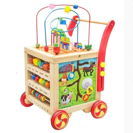M172 - Multi-functional Wooden Cart (FREE DELIVERY)