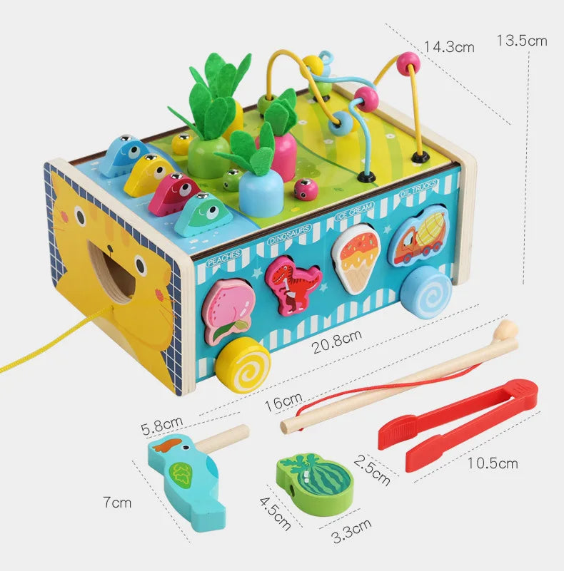 M270 - 8 in 1 early education multifunctional vehicle