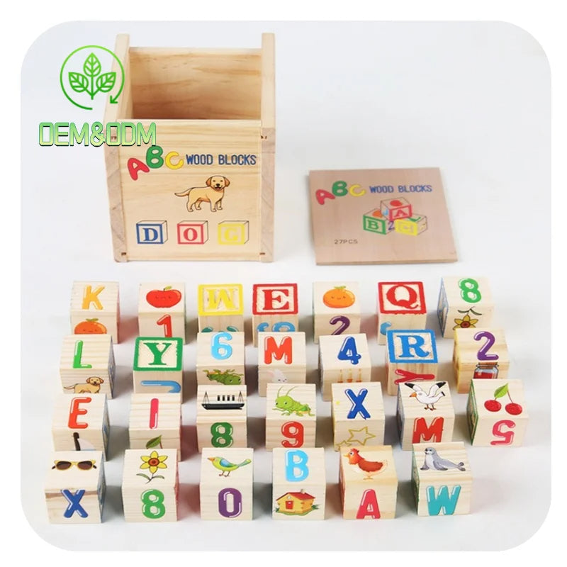 M289 - ABC wood blocks