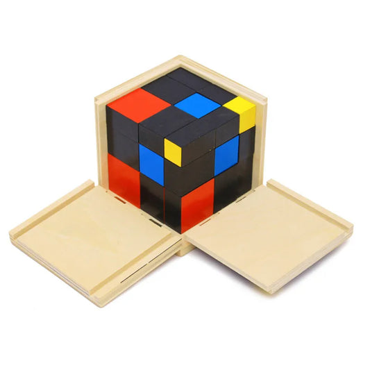 Mo119 - Montessori trinomial cube