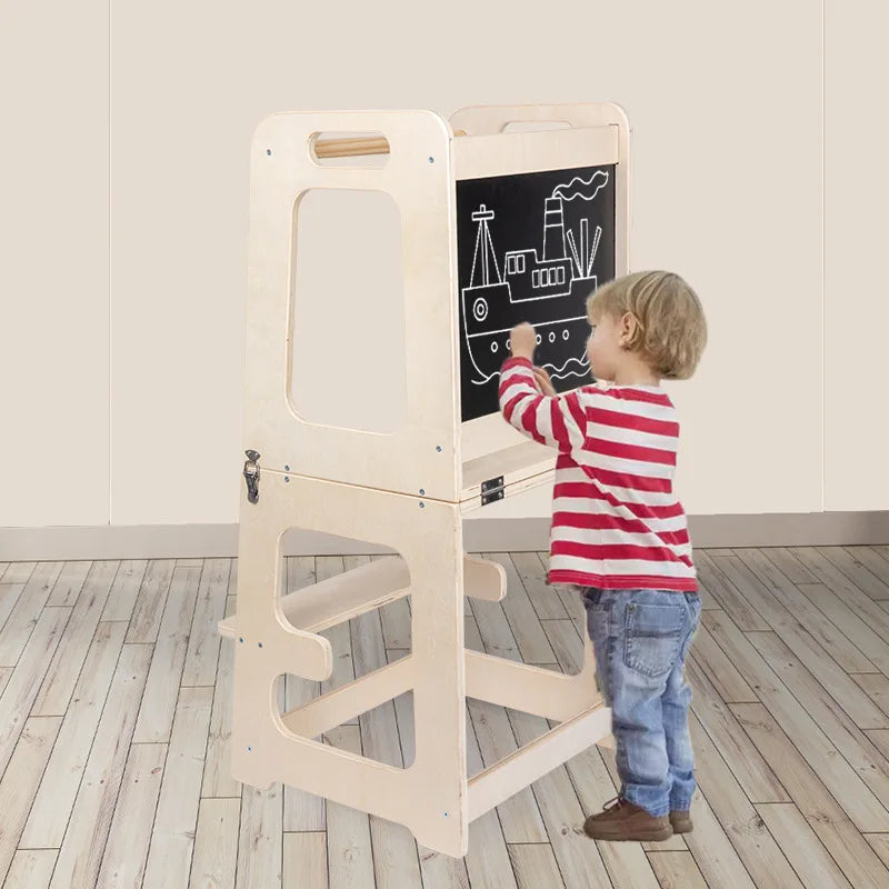 Mo098 - 2 in 1 Montessori learning tower (FREE DELIVERY)