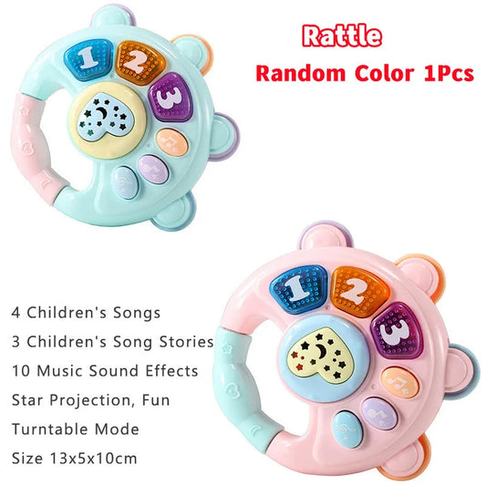 B030 - Sound and light projection instrument - Rattle (Chinese songs) (Check the offer)