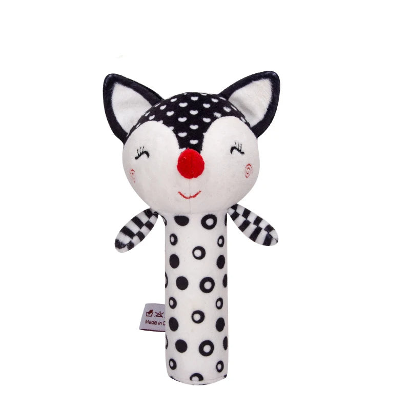 B021 - Black and white baby cloth sooting BB stick