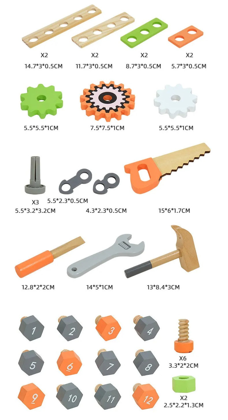 M254 - Clock tool table 54 x 40 cm (FREE DELIVERY)