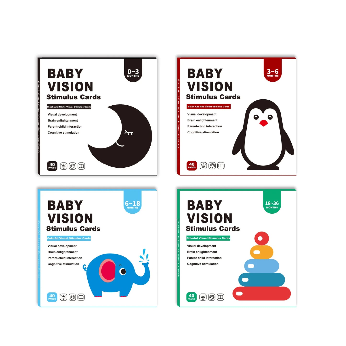 B032 - Baby vision stimulus cards