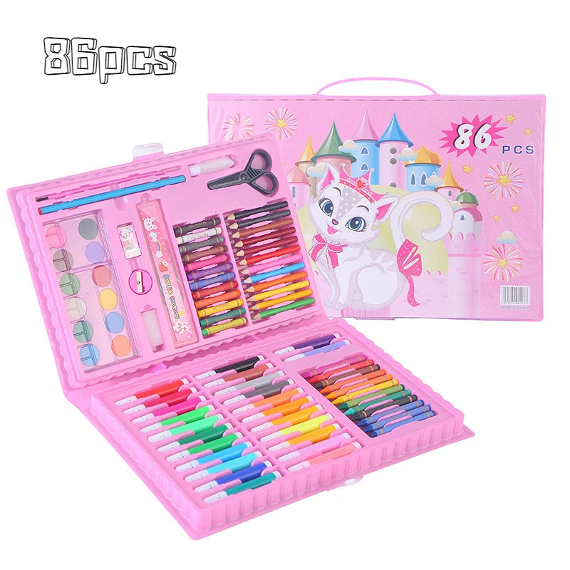 X057 - 86 pcs coloring set