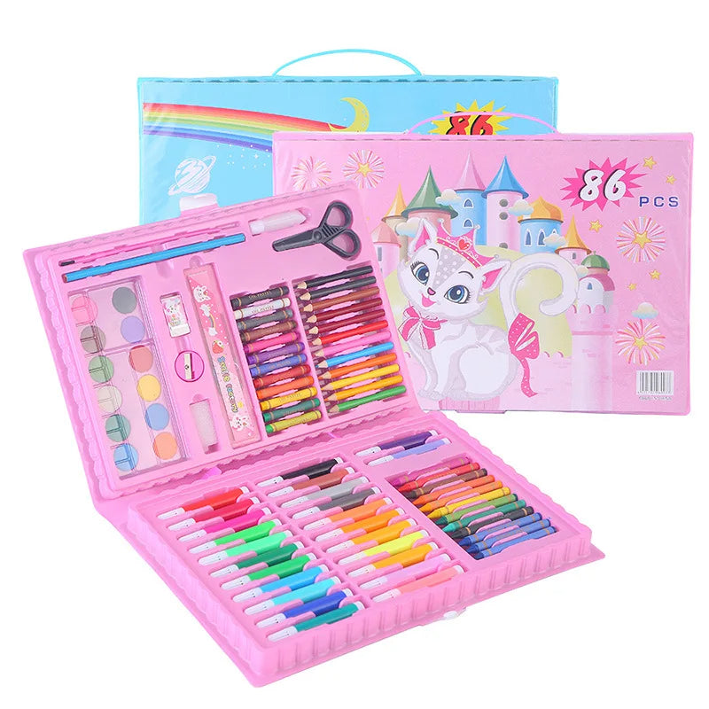 X057 - 86 pcs coloring set