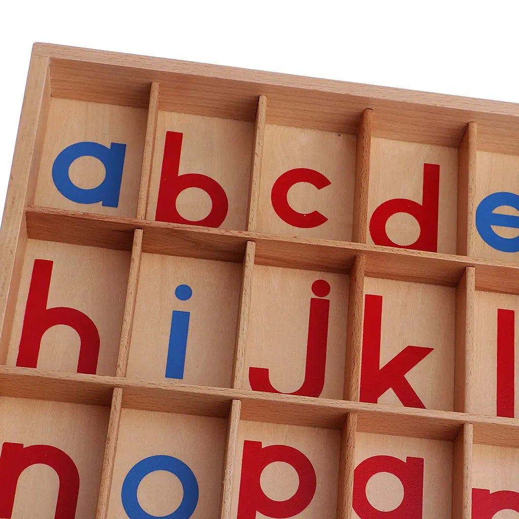 Mo005 - Montessori Wooden Movable Alphabet