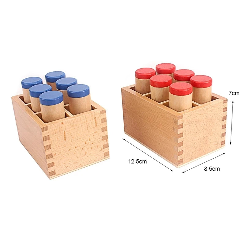 Mo034 - Montessori Sound Boxes (empty boxes)