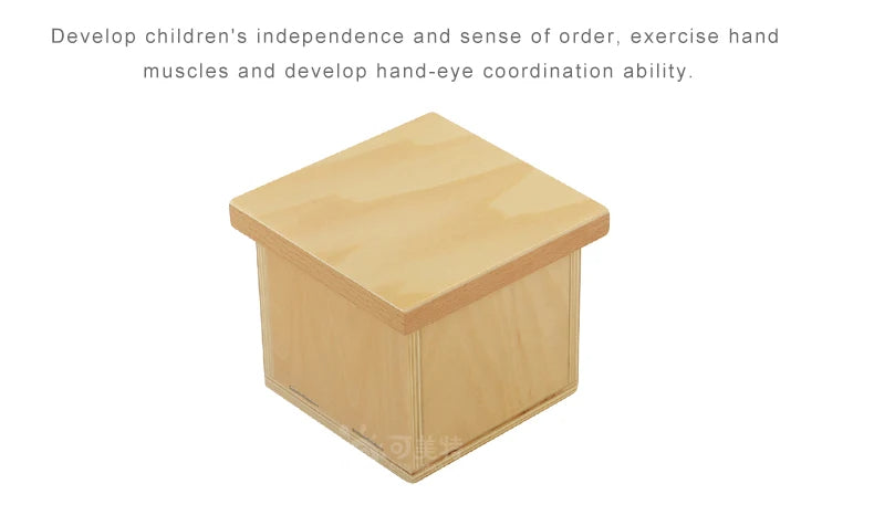 Mo073 - Montessori volume box with 1000 cubes