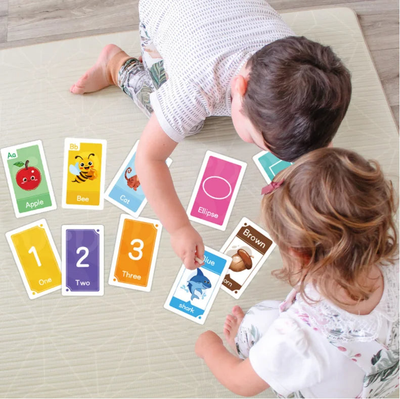 E145 - Toddler learning flash cards (blue box)