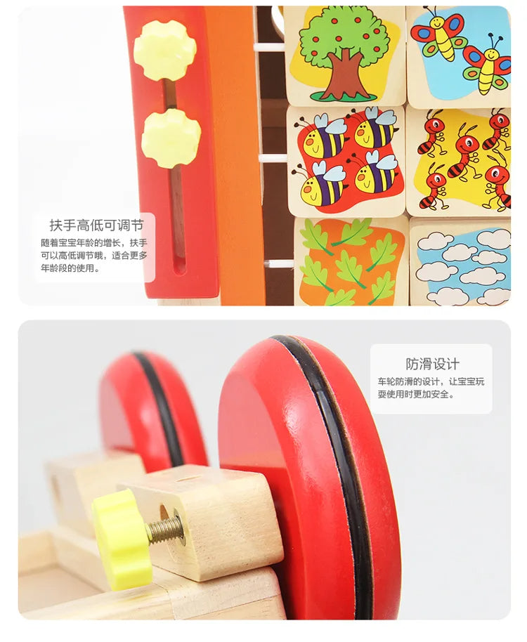 M172 - Multi-functional Wooden Cart (FREE DELIVERY)