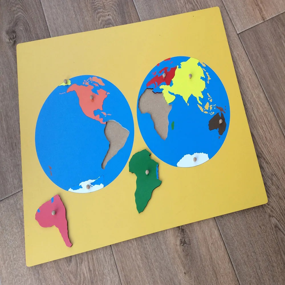 Mo019 - Montessori World Map