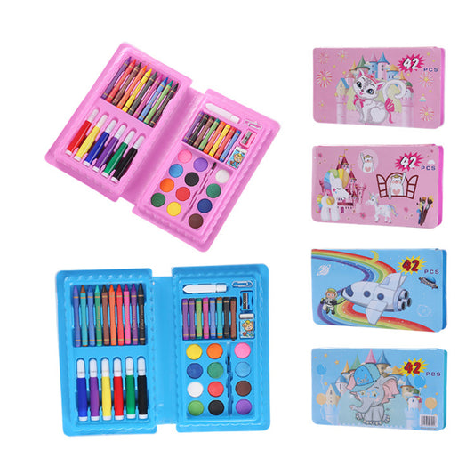 X020 - 42 pcs small coloring kit