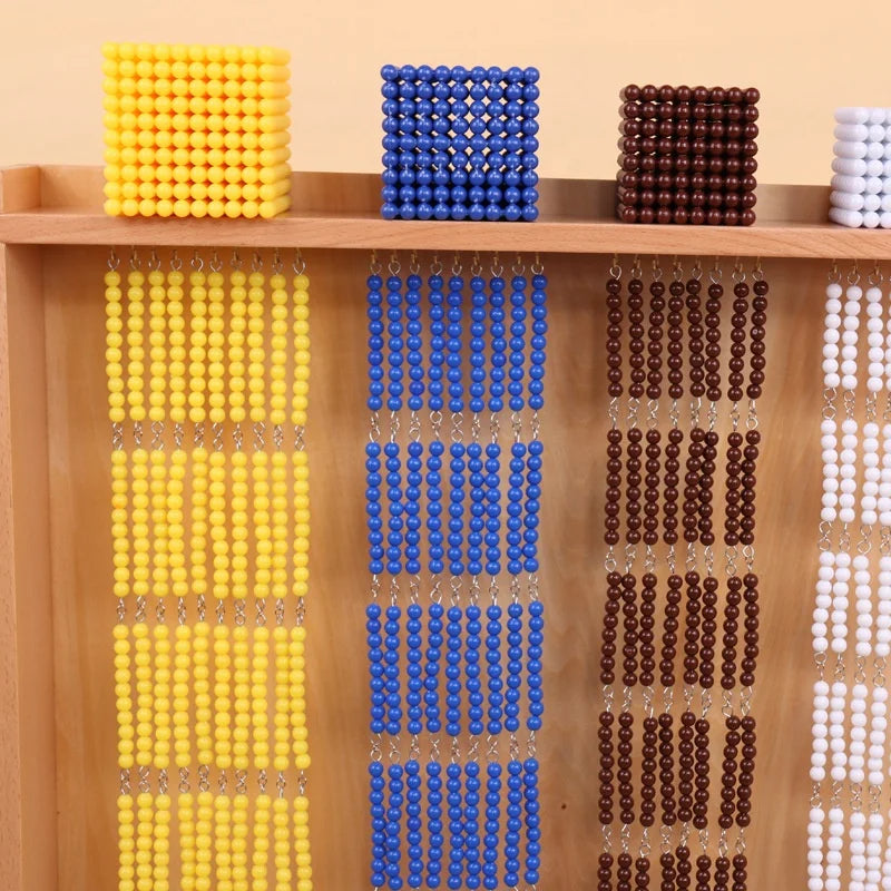 Mo030 - Montessori Complete Bead Material with Cabinet