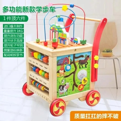 M172 - Multi-functional Wooden Cart (FREE DELIVERY)