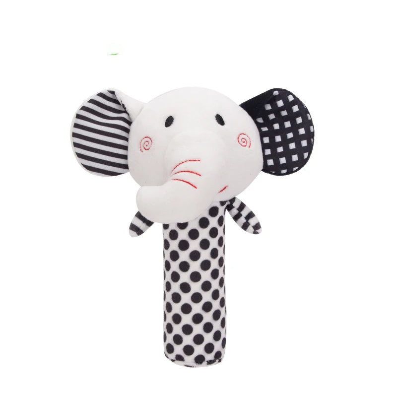 B021 - Black and white baby cloth sooting BB stick