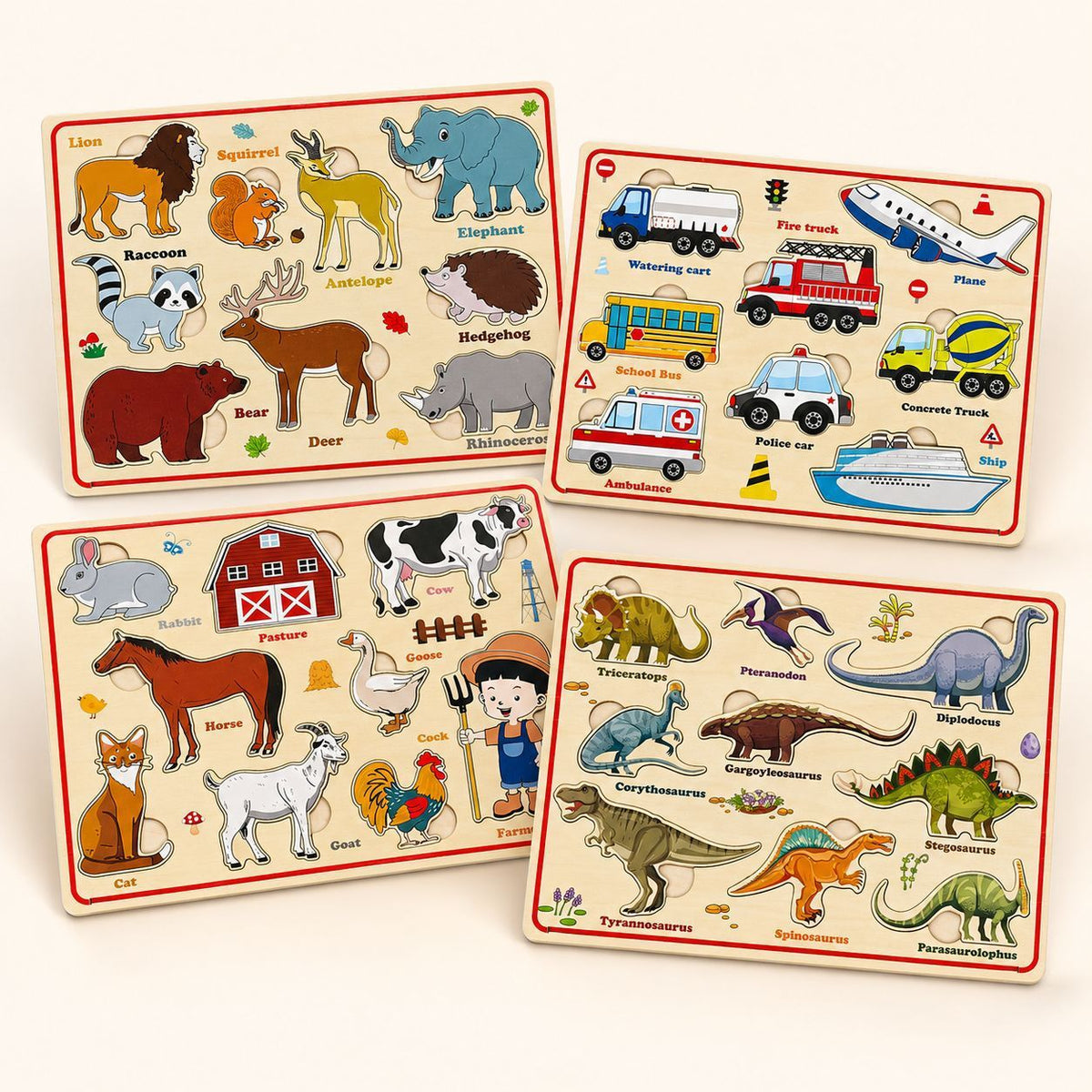 P021 - Wooden Puzzle Board