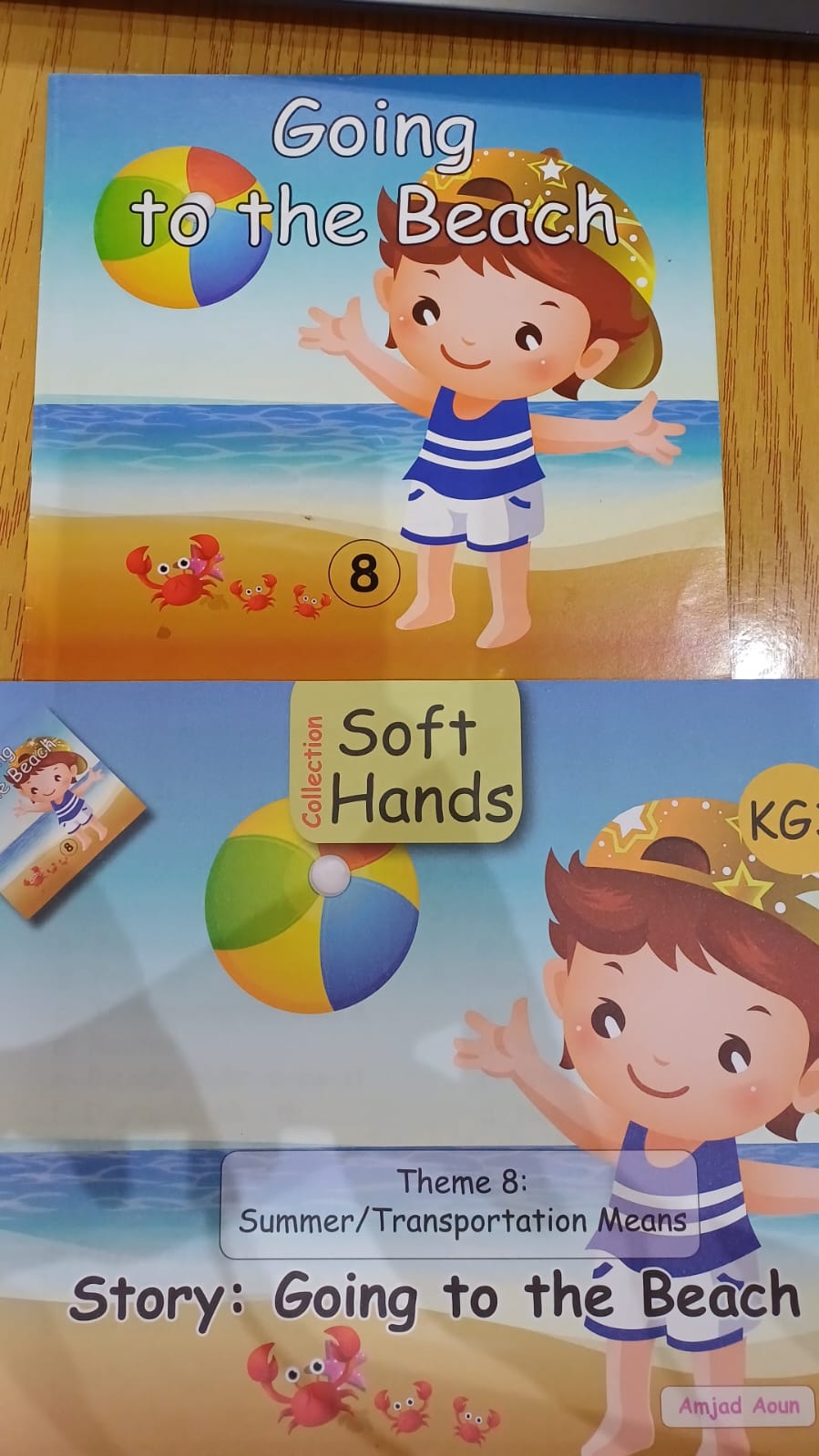 A166 - Soft hands collection - KG3 Pre Cycle (3 books for 8 $)