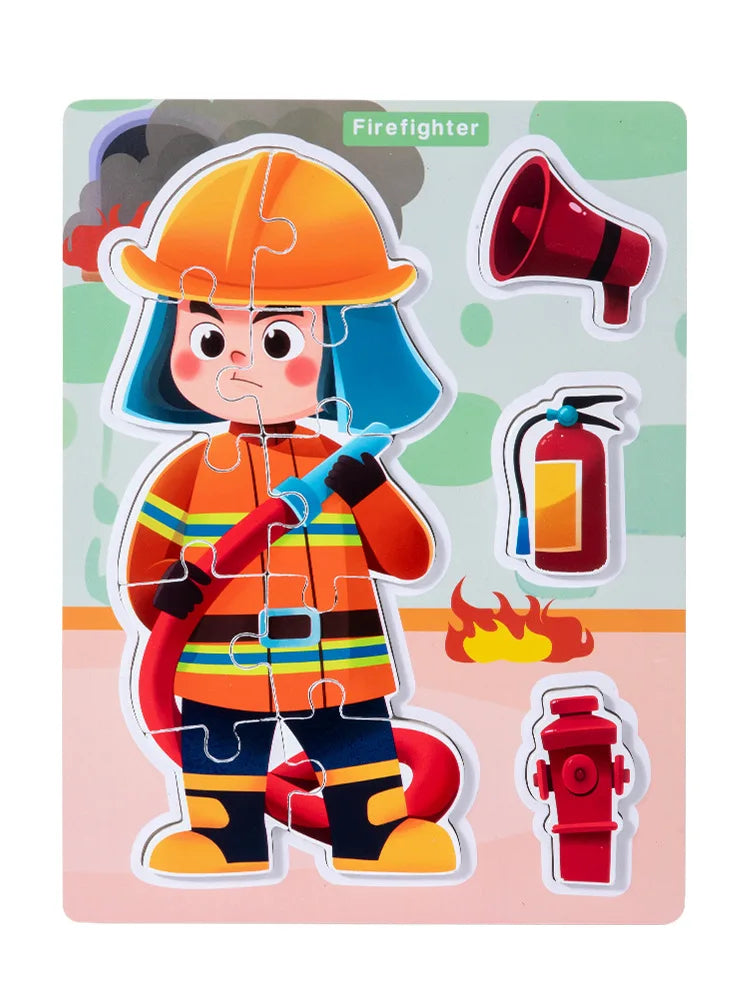 P014 - Jobs 3D Wooden Puzzle
