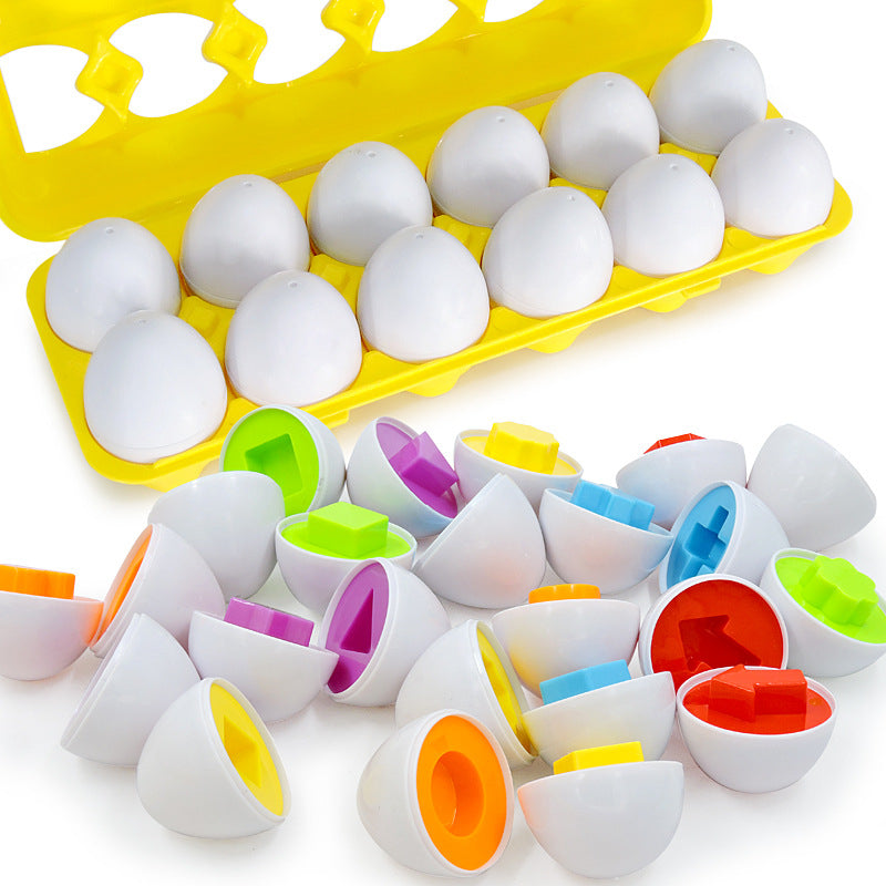 M022 - Matching eggs 12 pcs