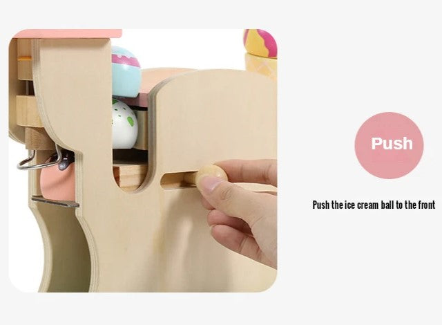 M252 - Wooden Ice cream machine