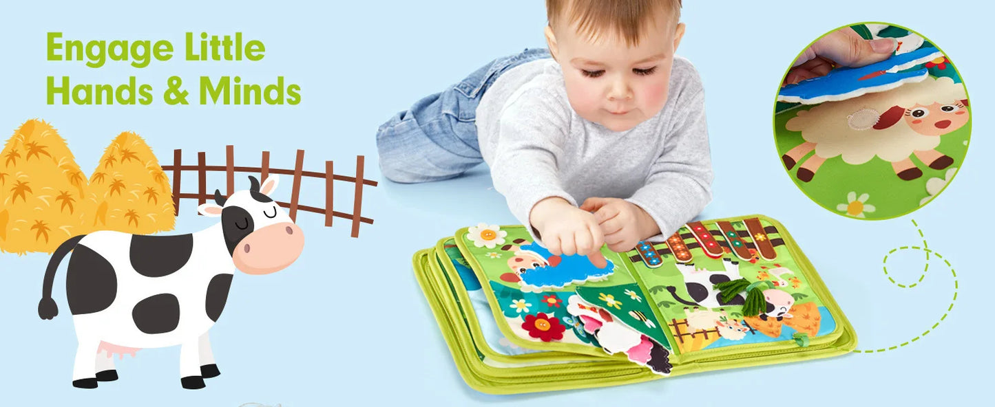 A040 - My first farm book (busy book)