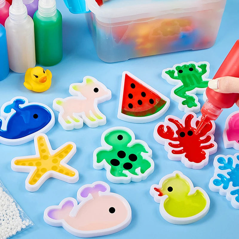 Magic gel water pets