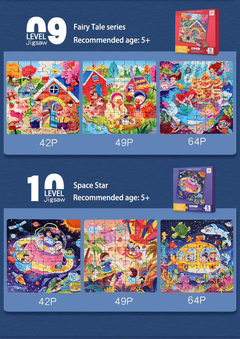 P013 - 3 in 1 Magnetic Leveled Puzzle