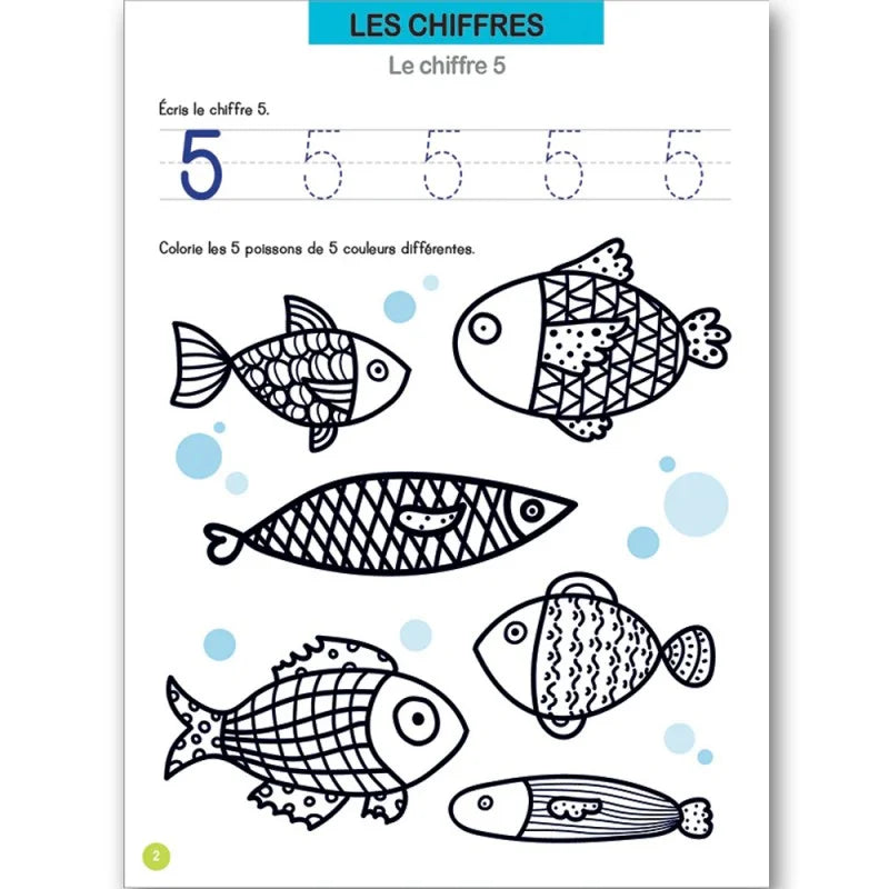 A006 - Mes Activites De Maternelle : Chiffres Et Maths (PS3 / GS)
