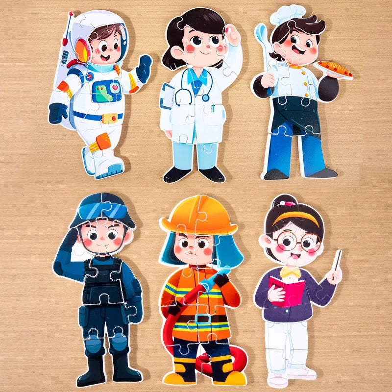P014 - Jobs 3D Wooden Puzzle