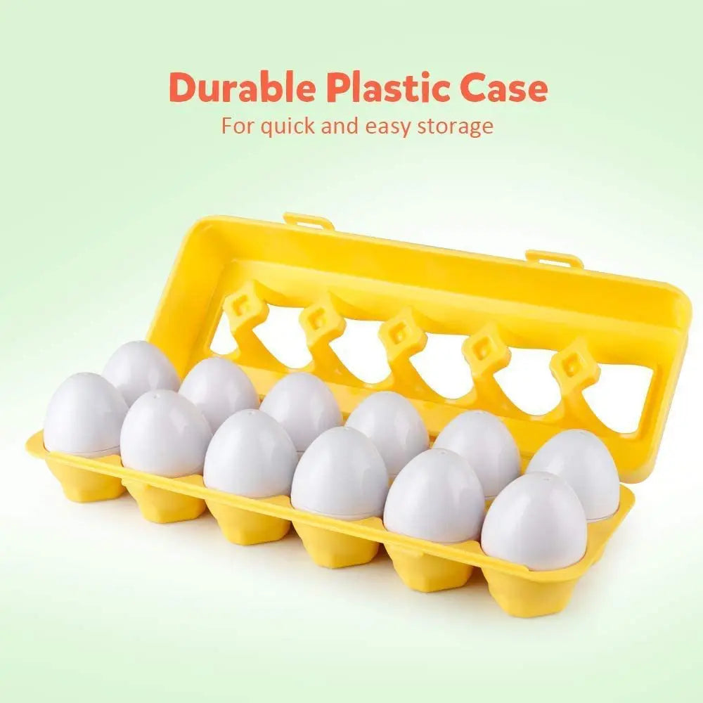 M022 - Matching eggs 12 pcs