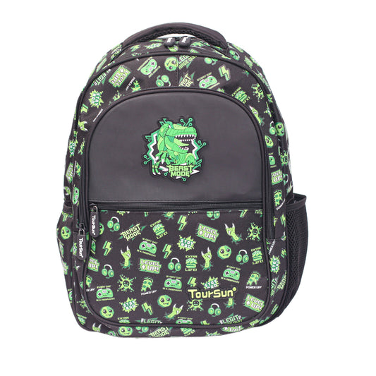 SB013 - 42 cm Toursun® school bag dinosaur gaming design