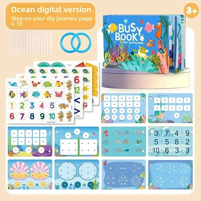 A019 - Learning math busy book