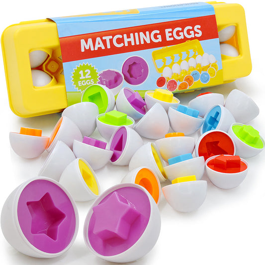 M022 - Matching eggs 12 pcs
