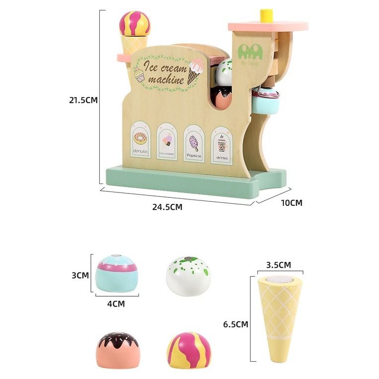 M252 - Wooden Ice cream machine