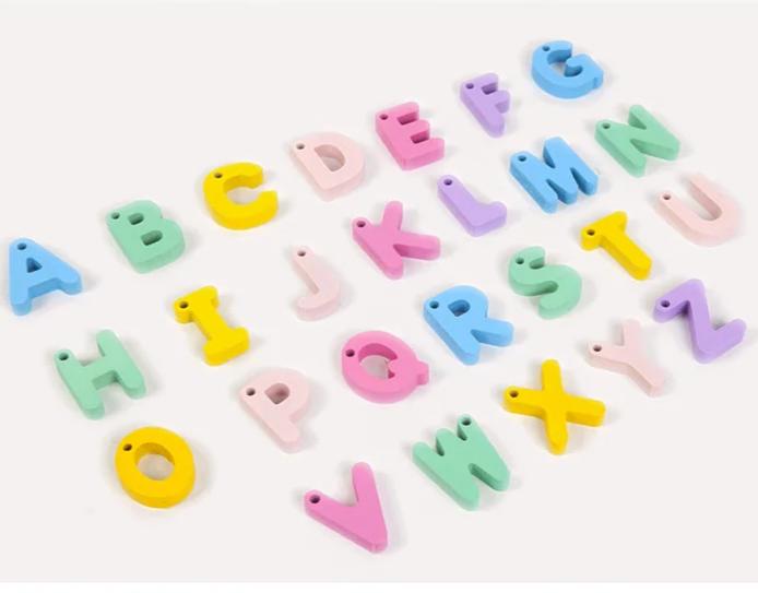 M204 - Letters / Numbers beads